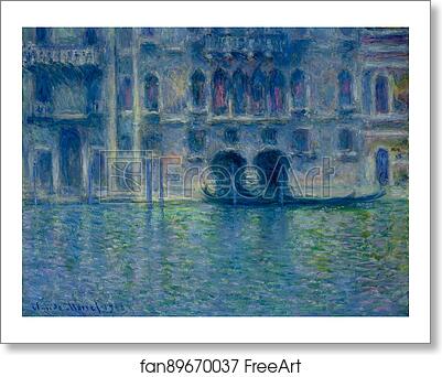 Free art print of Palazzo da Mula in Venice by Claude Monet Free art print of Palazzo da Mula in Venice by Claude Monet