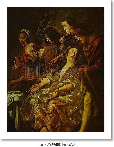 Free art print of Holy Women at the Sepulchre by Jacob Jordaens Free art print of Holy Women at the Sepulchre by Jacob Jordaens