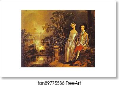 Free art print of Heneage Lloyd and His Sister by Thomas Gainsborough