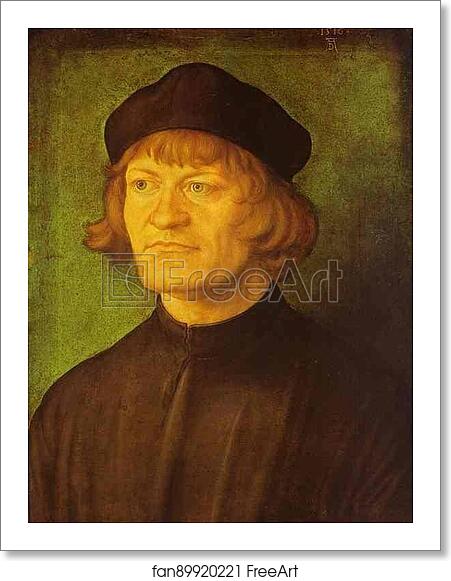 Free art print of Portrait of a Clergyman by Albrecht Dürer Free art print of Portrait of a Clergyman by Albrecht Dürer