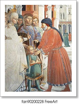 Free art print of The School of Tagaste. Detail by Benozzo Gozzoli Free art print of The School of Tagaste. Detail by Benozzo Gozzoli