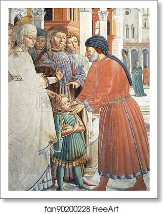 Free art print of The School of Tagaste. Detail by Benozzo Gozzoli Free art print of The School of Tagaste. Detail by Benozzo Gozzoli