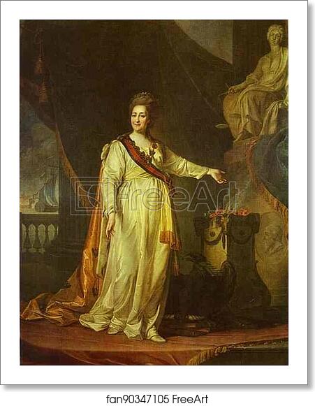 Free art print of Portrait of Catherine II as Legislator in the Temple of the Goddess of Justice by Dmitry Levitzky Free art print of Portrait of Catherine II as Legislator in the Temple of the Goddess of Justice by Dmitry Levitzky