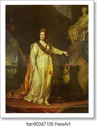 Free art print of Portrait of Catherine II as Legislator in the Temple of the Goddess of Justice by Dmitry Levitzky Free art print of Portrait of Catherine II as Legislator in the Temple of the Goddess of Justice by Dmitry Levitzky