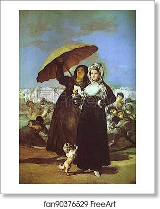 Free art print of A Woman Reading a Letter by Francisco De Goya Y Lucientes