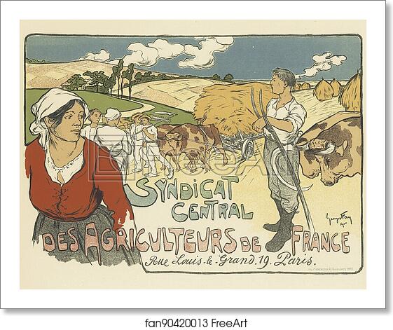 Free art print of Syndicat central des Agriculteurs de France by Georges Fay Free art print of Syndicat central des Agriculteurs de France by Georges Fay