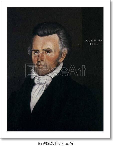 Free art print of Dr. John Sappington by George Caleb Bingham Free art print of Dr. John Sappington by George Caleb Bingham