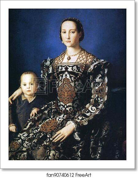 Free art print of Portrait of Eleonora of Toledo with Her Son Giovanni by Agnolo Bronzino Free art print of Portrait of Eleonora of Toledo with Her Son Giovanni by Agnolo Bronzino