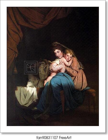 Free art print of Lady Wilmot and Her Child by Joseph Wright Of Derby Free art print of Lady Wilmot and Her Child by Joseph Wright Of Derby