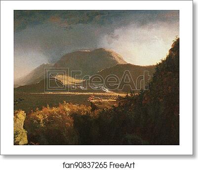 Free art print of Landscape with Figures: A Scene from " by Thomas Cole