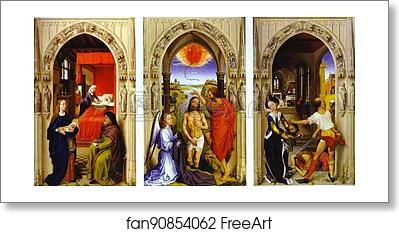 Free art print of St. John Altarpiece by Rogier Van Der Weyden