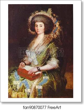 Free art print of Portrait of Senora Bermúsezné Képmása by Francisco De Goya Y Lucientes Free art print of Portrait of Senora Bermúsezné Képmása by Francisco De Goya Y Lucientes