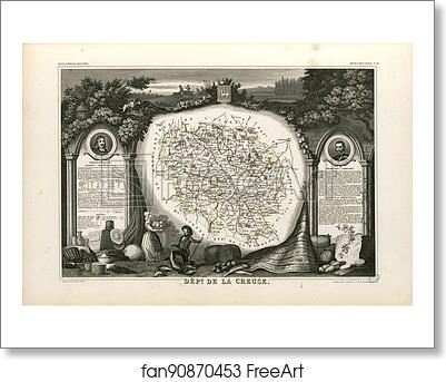 Free art print of Dépt. de la Creuse (région de l'ouest) by Victor Jules Levasseur Free art print of Dépt. de la Creuse (région de l'ouest) by Victor Jules Levasseur
