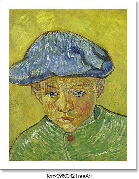 Free art print of Portrait of Camille Roulin by Vincent Van Gogh Free art print of Portrait of Camille Roulin by Vincent Van Gogh