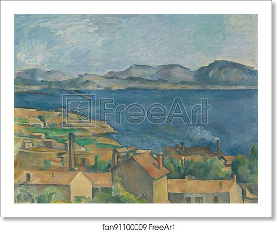 Free art print of The Bay of Marseilles, Seen from L'Estaque by Paul Cézanne Free art print of The Bay of Marseilles, Seen from L'Estaque by Paul Cézanne
