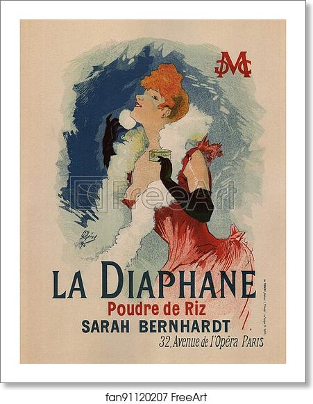 Free art print of La Diaphane by Jules Chéret Free art print of La Diaphane by Jules Chéret