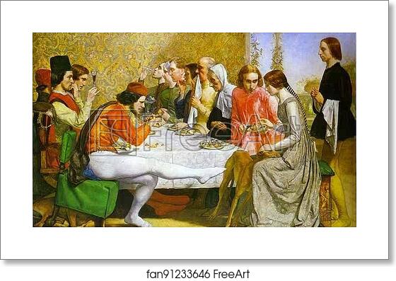 Free art print of Lorenzo and Isabella by Sir John Everett Millais Free art print of Lorenzo and Isabella by Sir John Everett Millais