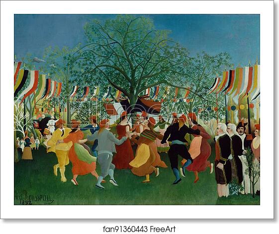 Free art print of A Centennial of Independence by Henri Rousseau Free art print of A Centennial of Independence by Henri Rousseau
