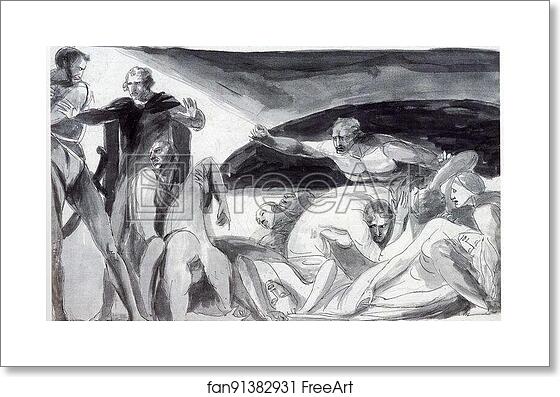 Free art print of John Howard Visiting a Lazaretto by George Romney Free art print of John Howard Visiting a Lazaretto by George Romney