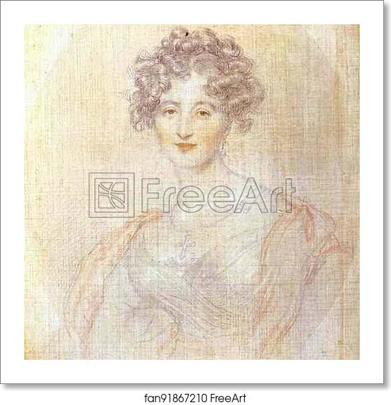 Free art print of Study for the Portrait of Countess E. K. Vorontsova by Sir Thomas Lawrence Free art print of Study for the Portrait of Countess E. K. Vorontsova by Sir Thomas Lawrence