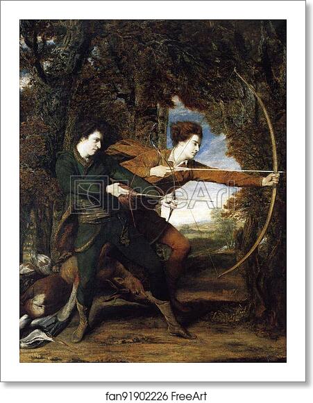 Free art print of The Archers. Colonel Acland and Lord Sydney by Sir Joshua Reynolds Free art print of The Archers. Colonel Acland and Lord Sydney by Sir Joshua Reynolds