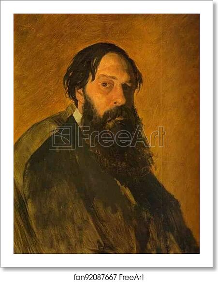 Free art print of Portrait of the Painter Alexey Savrasov by Vasily Perov