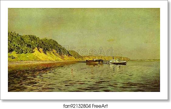Free art print of The Volga. A Calm Day by Isaac Levitan Free art print of The Volga. A Calm Day by Isaac Levitan