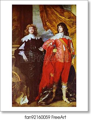 Free art print of George Digby, 2nd Earl of Bristol and William Russell, 1st Duke of Bedford by Sir Anthony Van Dyck Free art print of George Digby, 2nd Earl of Bristol and William Russell, 1st Duke of Bedford by Sir Anthony Van Dyck