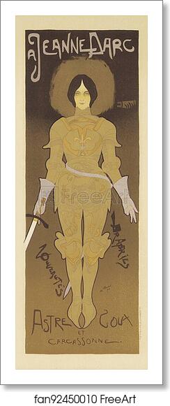 Free art print of Le Magasin de Nouveautés "A Jeanne d'Arc", à Carcassonne. by Georges De Feure Free art print of Le Magasin de Nouveautés "A Jeanne d'Arc", à Carcassonne. by Georges De Feure
