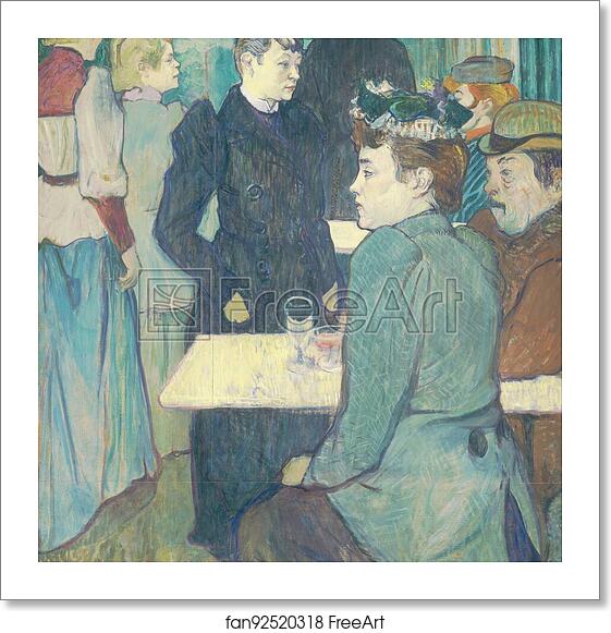 Free art print of A Corner of the Moulin de la Galette by Henri De Toulouse-Lautrec Free art print of A Corner of the Moulin de la Galette by Henri De Toulouse-Lautrec