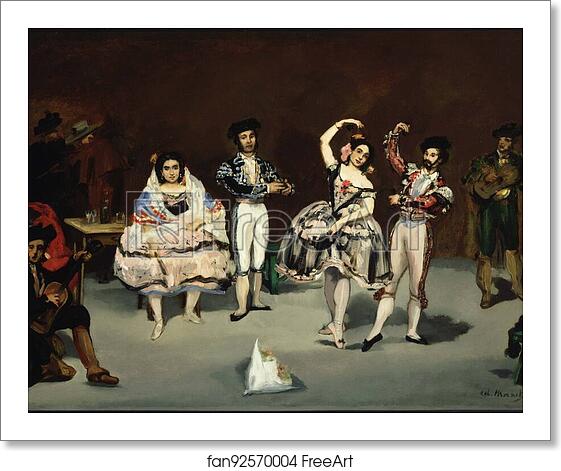 Free art print of Spanish Ballet by Édouard Manet Free art print of Spanish Ballet by Édouard Manet