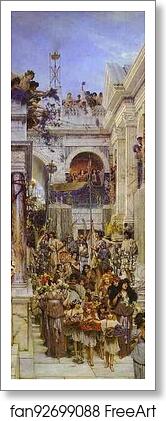 Free art print of Spring by Sir Lawrence Alma-Tadema Free art print of Spring by Sir Lawrence Alma-Tadema