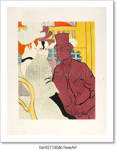Free art print of An Englishman at the Moulin Rouge by Henri De Toulouse-Lautrec Free art print of An Englishman at the Moulin Rouge by Henri De Toulouse-Lautrec