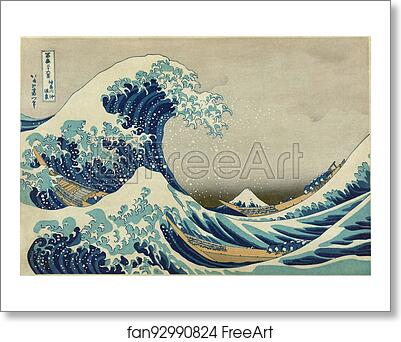 Free art print of The Great Wave off Kanagawa by Katsushika Hokusai Free art print of The Great Wave off Kanagawa by Katsushika Hokusai