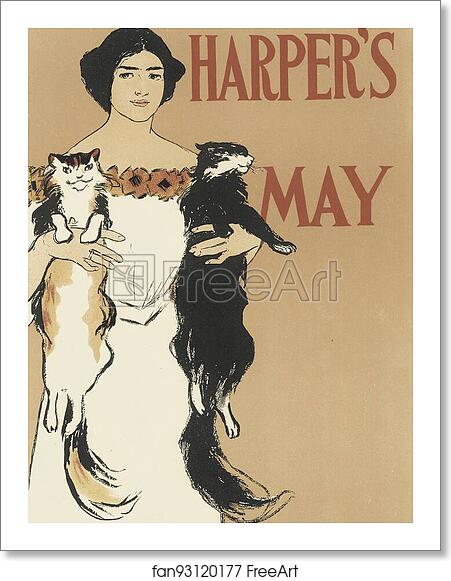 Free art print of Harper's Magazine. Numéro de Mai 1897. by Edward Penfield