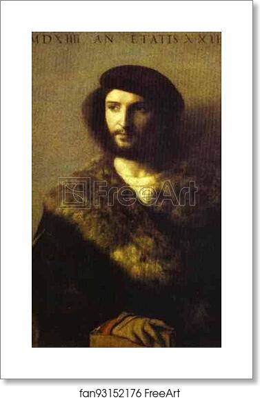 Free art print of Portrait of a Man by Titian Free art print of Portrait of a Man by Titian