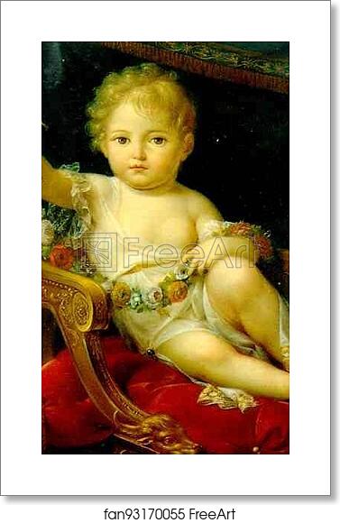 Free art print of The King of Rome by Pierre-Paul Prud'Hon Free art print of The King of Rome by Pierre-Paul Prud'Hon