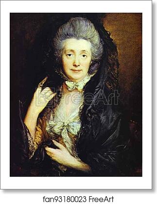 Free art print of Mrs. Thomas Gainsborough, nee Margaret Burr by Thomas Gainsborough