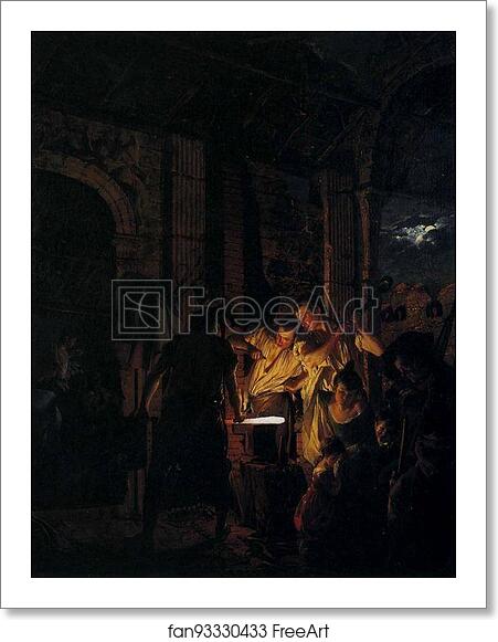 Free art print of A Blacksmith's Shop by Joseph Wright Of Derby Free art print of A Blacksmith's Shop by Joseph Wright Of Derby