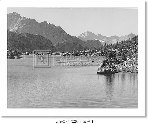 Free art print of Rac Lake, Kings River Canyon (Proposed as a national park), California, 1936. Photographs of National Parks and Monuments, compiled 1941 - 1942, documenting the period ca. 1933 - 1942. by Ansel Adams (1902-1984) Free art print of Rac Lake, Kings River Canyon (Proposed as a national park), California, 1936. Photographs of National Parks and Monuments, compiled 1941 - 1942, documenting the period ca. 1933 - 1942. by Ansel Adams (1902-1984)