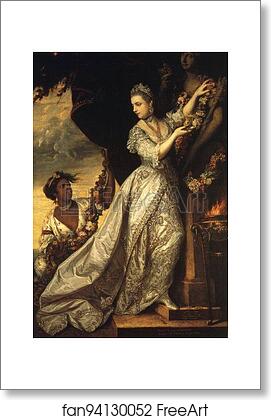 Free art print of Lady Elizabeth Keppel by Sir Joshua Reynolds