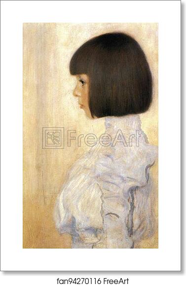 Free art print of Portrait of Helene Klimt by Gustav Klimt Free art print of Portrait of Helene Klimt by Gustav Klimt