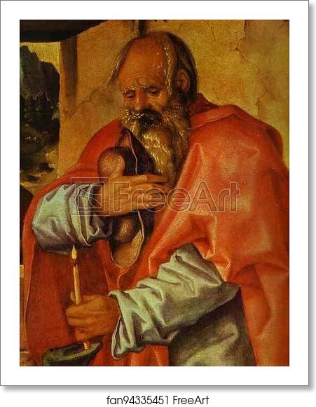 Free art print of The Nativity. Detail by Hans Baldung, Called Grien Free art print of The Nativity. Detail by Hans Baldung, Called Grien