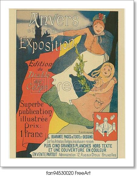 Free art print of La publication "Anvers et son Exposition". by Henri Evenepoel Free art print of La publication "Anvers et son Exposition". by Henri Evenepoel