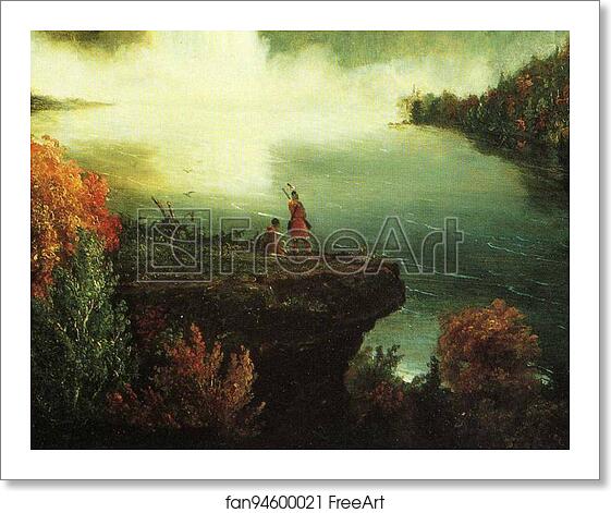 Free art print of Niagara Falls. Detail by Thomas Cole Free art print of Niagara Falls. Detail by Thomas Cole