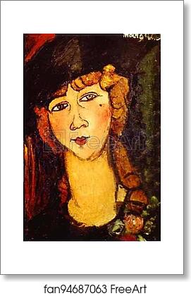 Free art print of Renée the Blonde by Amedeo Modigliani