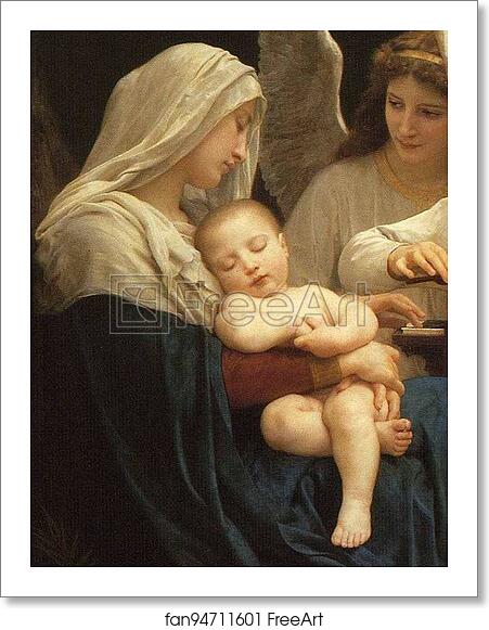 Free art print of Song of the Angels. Detail by William-Adolphe Bouguereau Free art print of Song of the Angels. Detail by William-Adolphe Bouguereau