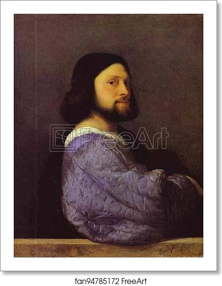 Free art print of Portrait of a Man by Titian Free art print of Portrait of a Man by Titian