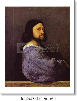 Free art print of Portrait of a Man by Titian