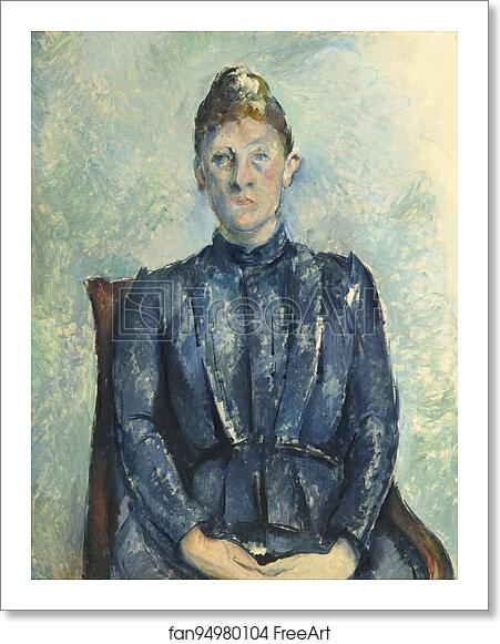 Free art print of Portrait of Madame Cézanne by Paul Cézanne Free art print of Portrait of Madame Cézanne by Paul Cézanne